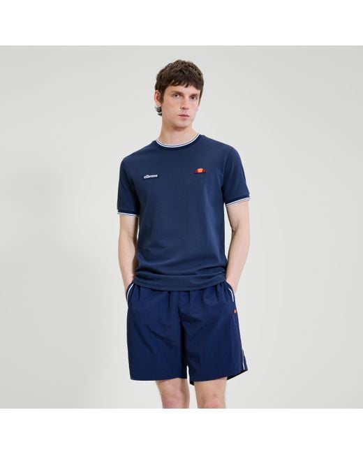 Ellesse Blue Belvider Tee for men