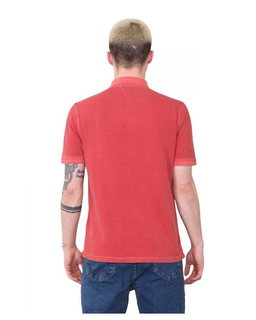 Marks & Spencer Red M&S Ss Polo Shirt for men