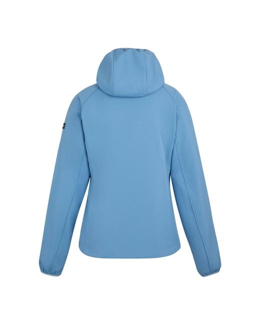 Regatta Blue Ladies Soft Shell Jacket (Washed Denim)