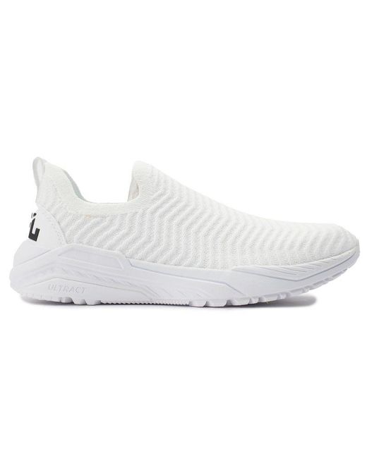 Athletic Propulsion Labs White Techloom Traveler Trainers