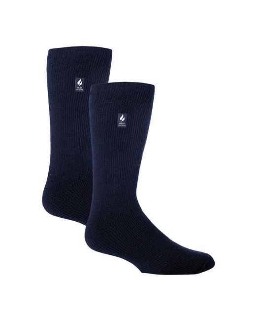 Heat Holders Blue 2 Pack Original Thermal Brushing Socks for men