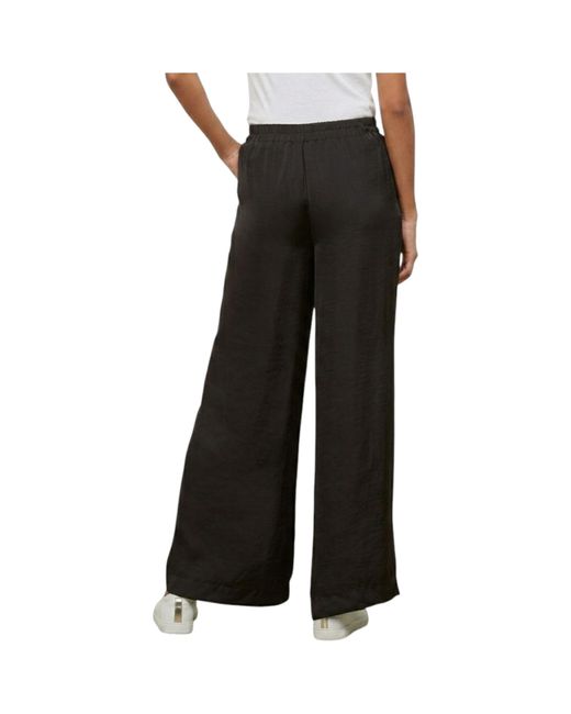 Kenneth Cole Black Leggings Pull On Wide Leg Trouser Rise Stretchable Bottom