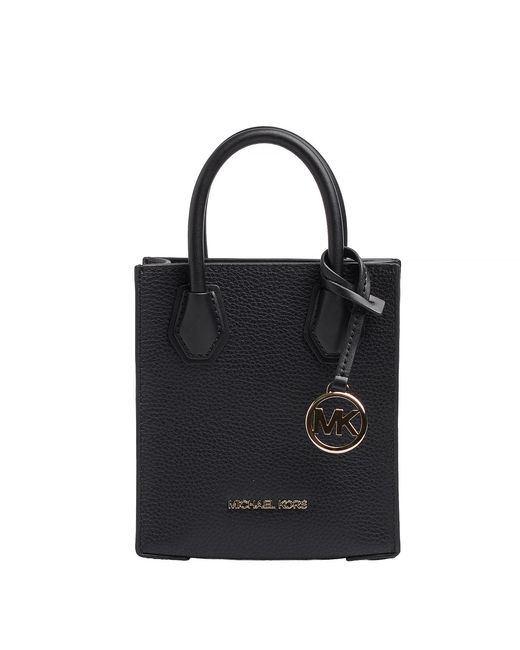 Michael Kors Black Mercer Extra Small Leather Shoulder Bag 35S1Gm9T0L