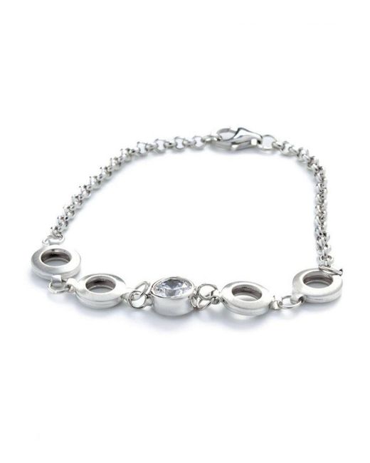 Orphelia Metallic 925 Sterling Bracelet