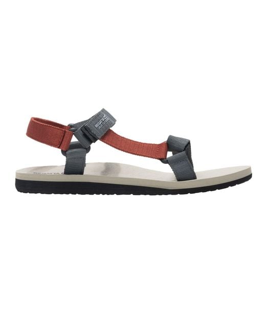 Regatta Brown Vendeavour Sandals (Dark Storm/Brick) for men