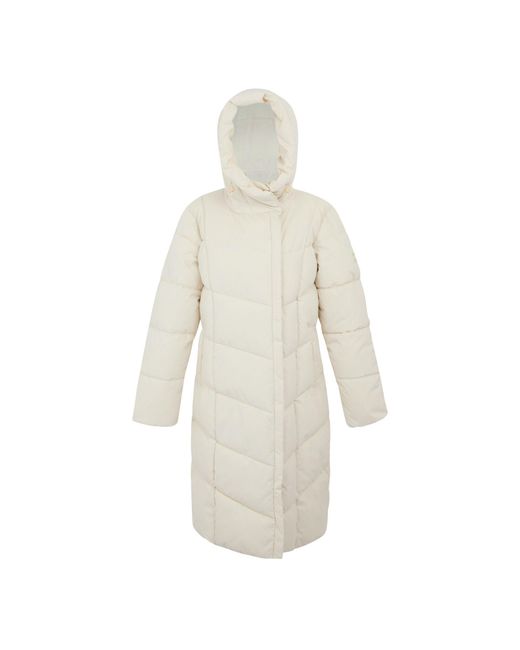 Regatta White Ladies Nurie Quilted Jacket (Light Vanilla)