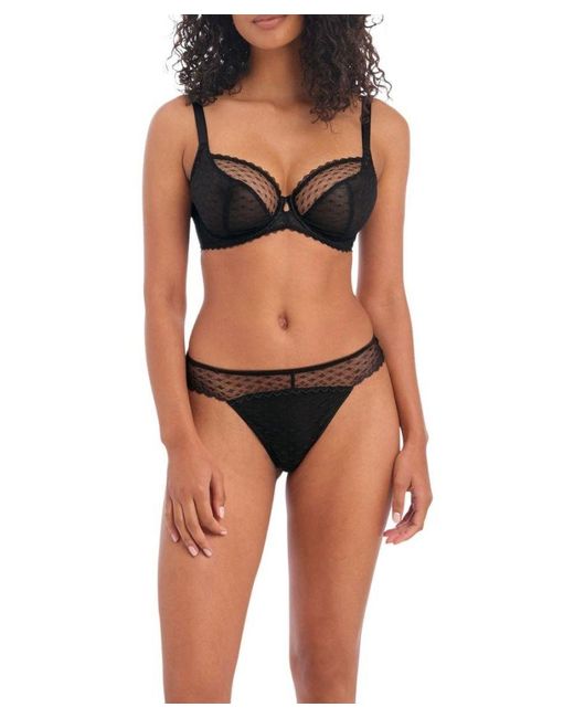 Freya Black Signature Plunge Bra