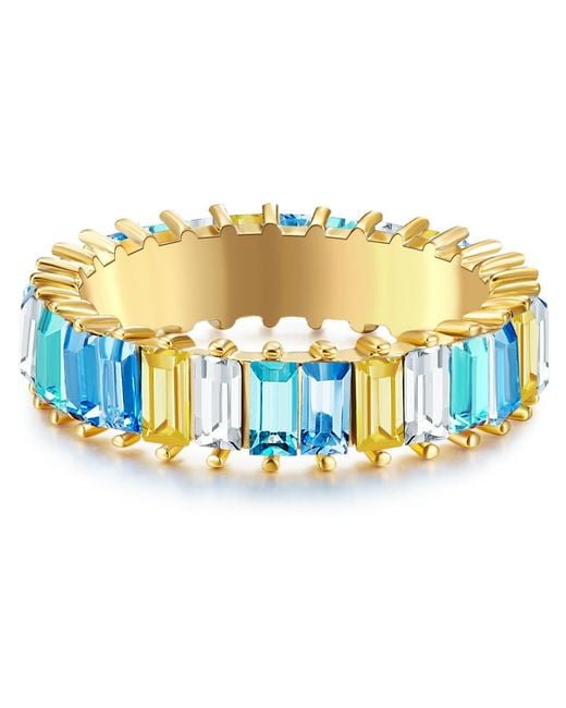 YOKOAMII Blue Metal (Alloy) Ring
