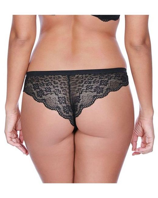 Freya Black Fancies Thong