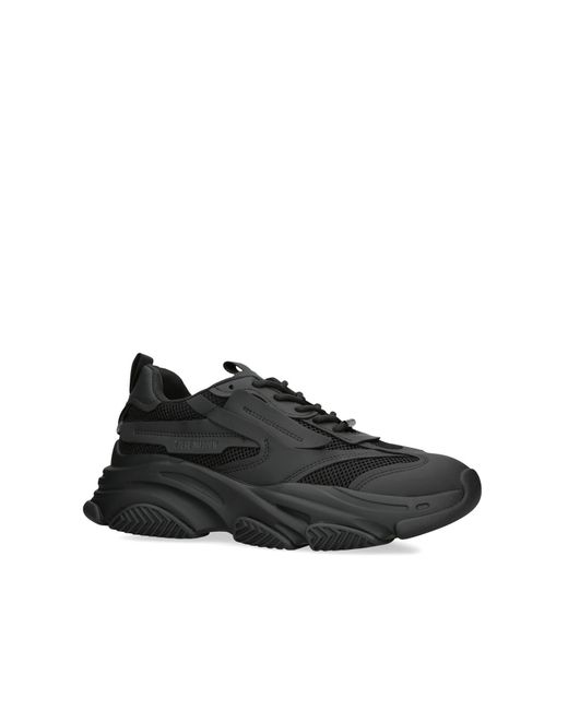 Steve Madden Black Possess Sneakers Fabric for men