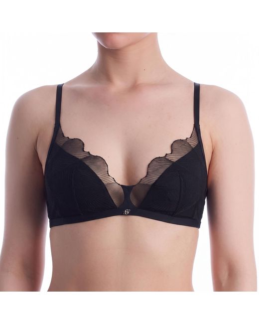 Boss Blue Triangle Bra Without Underwire 50556267