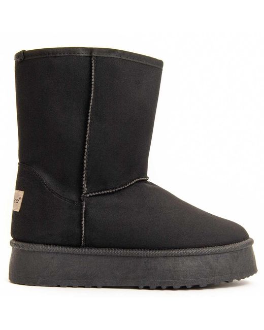 Montevita Black Platform Ankle Boot Bottivita65