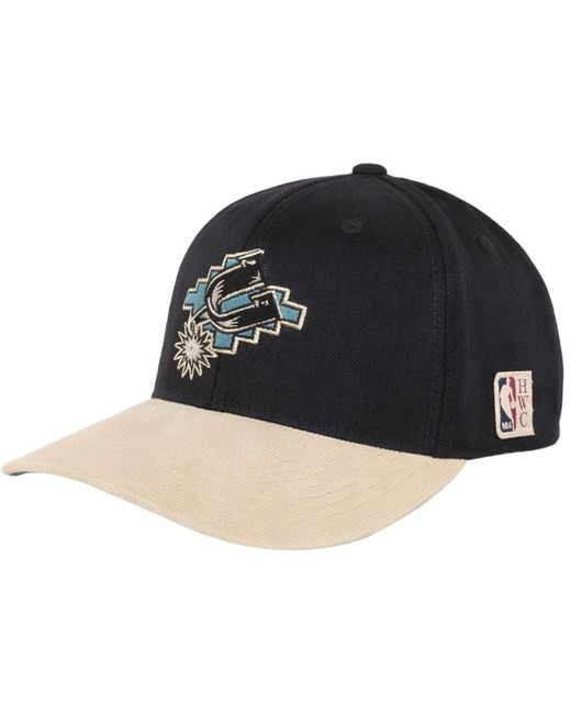 Mitchell & Ness Blue Nba San Antonio Spurs Hwc Cord Cap