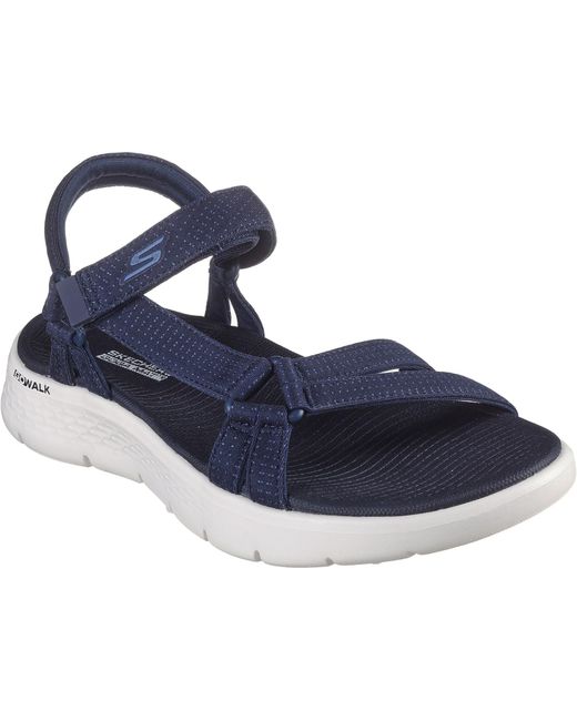 Skechers Blue Go Walk Flex Sandals