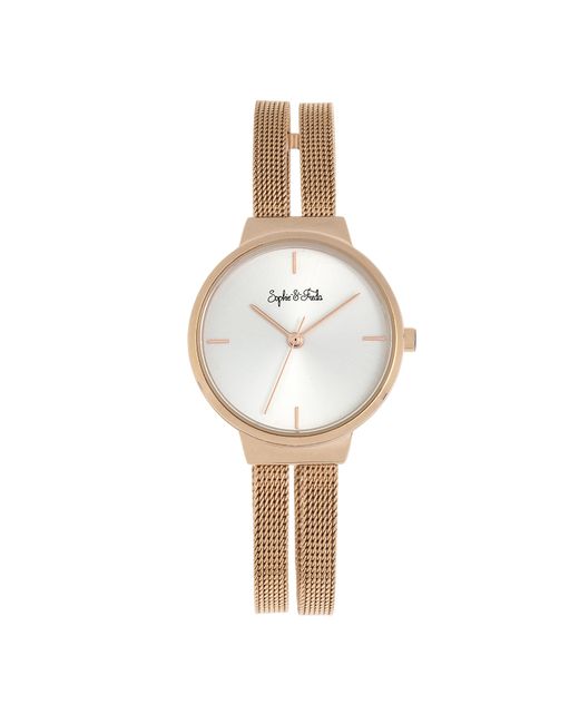 Sophie & Freda White And Sedona Bracelet Watch