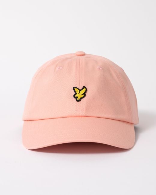 Lyle & Scott Pink Baseball Cap for men