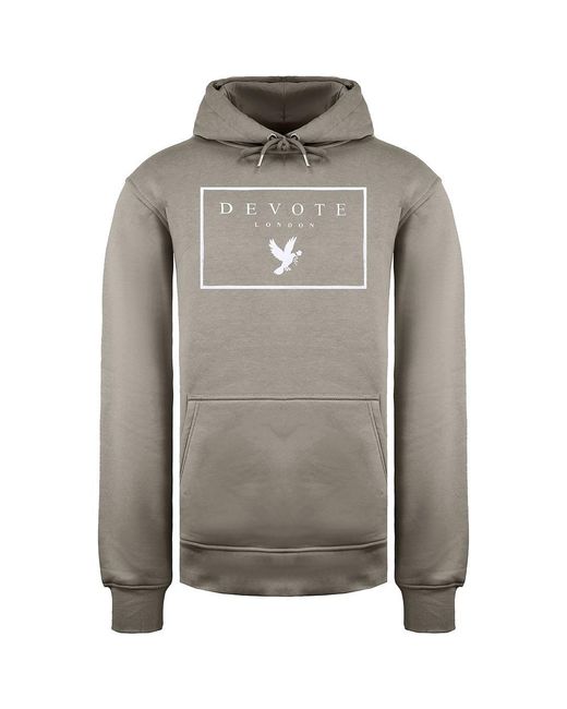 Devote London Gray Dove Nude/ Hoodie for men