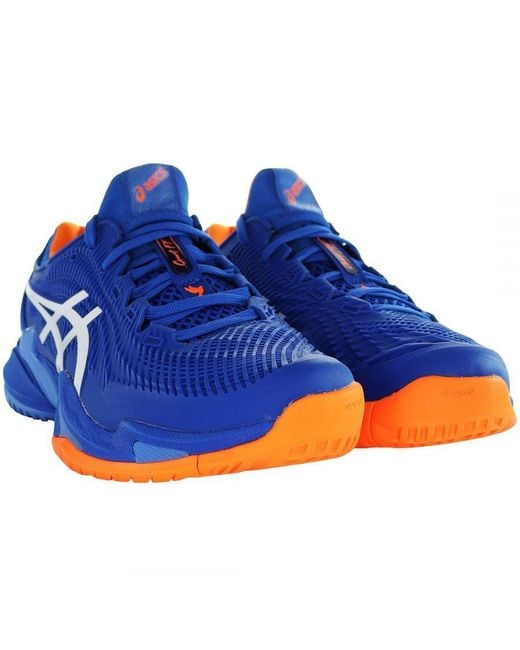 Asics Blue Court Ff 3 Novak Tennis Trainers for men