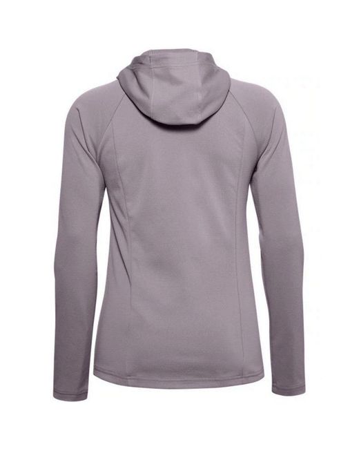 Under Armour Purple Sprint Hybrid Jacket Zip Up Track Top 1350784 585