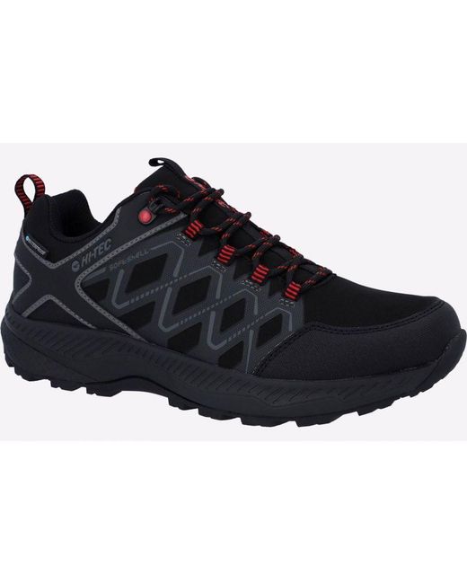 Hi-tec Black Diamonde Waterproof Trainers for men