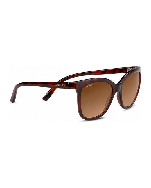 Serengeti Brown 8994-Au 57 Agata Sunglasses