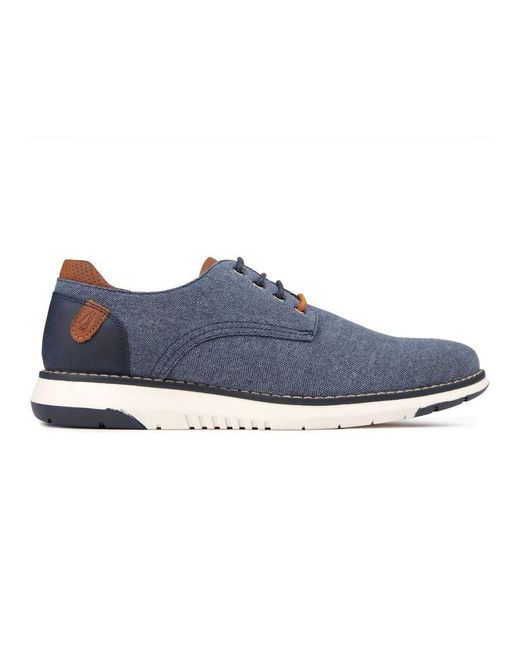 Hush Puppies Blue Bruce Shoes for men
