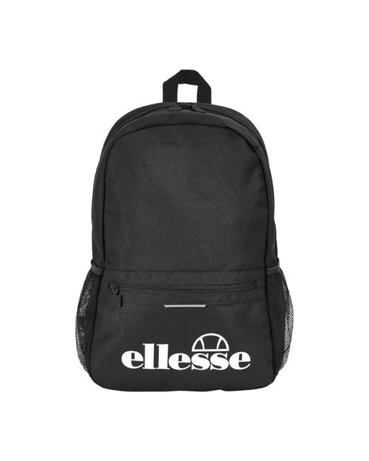 Ellesse Black Accessories Ariza Backpack With Mesh Pocket for men