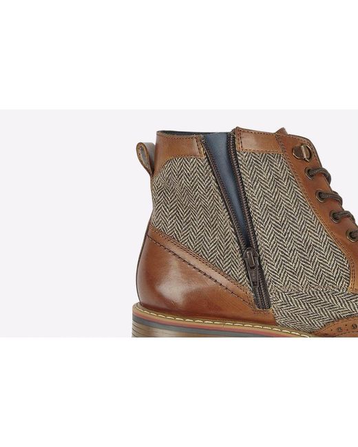 Roamer Brown Kingsbury Ankle Boots for men