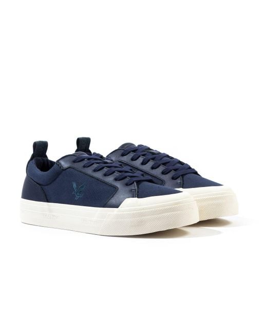 Lyle & Scott Blue 1874 Trainers for men