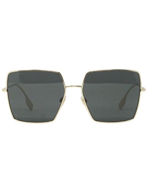 Burberry Gray Be3133 119087 Daphine Sunglasses