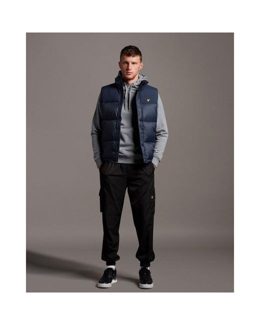 Lyle & Scott Gray Pullover Hoodie for men