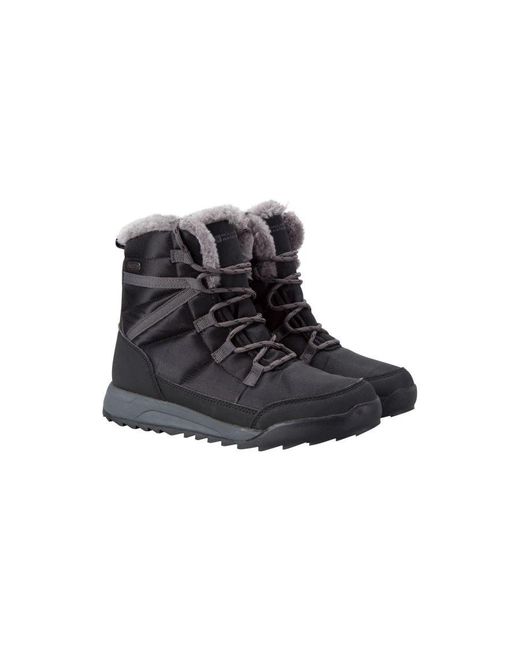 Mountain Warehouse Black Ladies Leisure Snow Boots ()