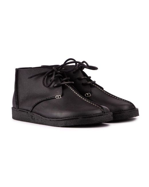 Yogi Footwear Black Glenn Centre Seam Boots for men