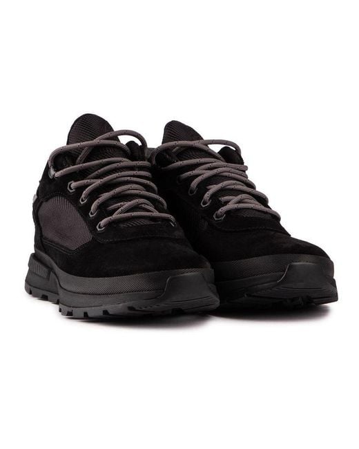 Timberland Black Field Trucker Low Trainers for men