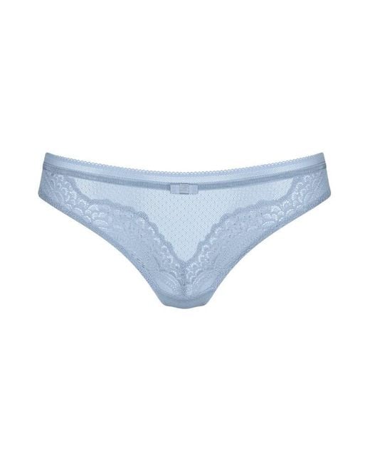 Triumph Blue 10156818 Beauty-Full Darling String Thong