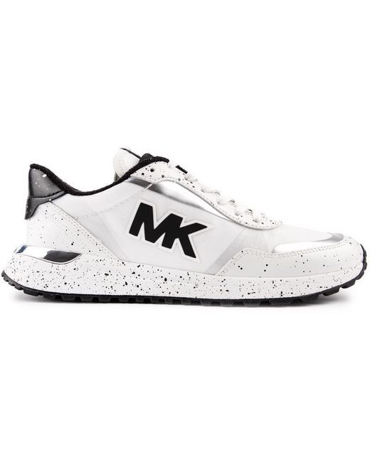 Michael Kors White Bolt Trainers