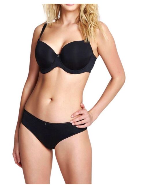 Panache Black 9921 Cleo By Harper Padded Balcony Bra