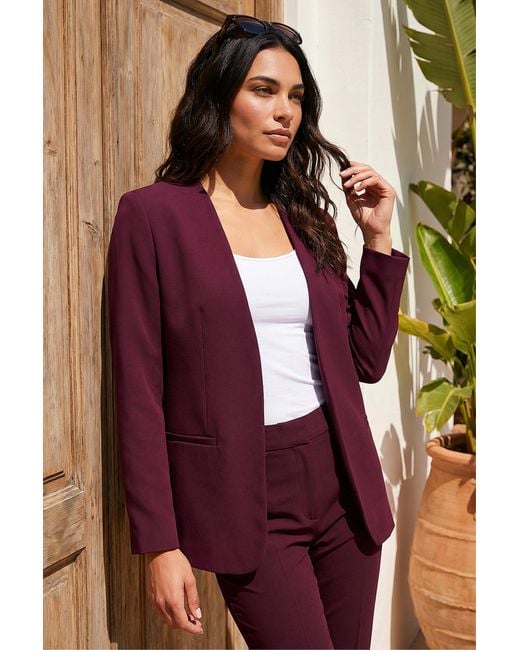 Roman Red Edge To Blazer