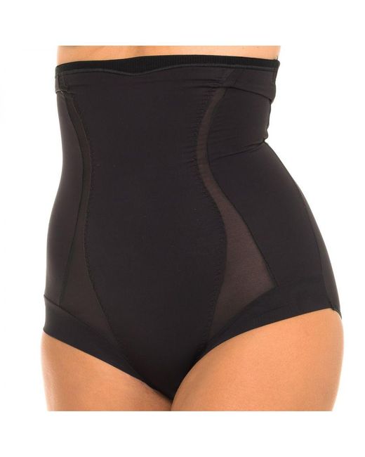 Maidenform Black High Waist Shaping Panty With Silicone Band Dm5000 Women