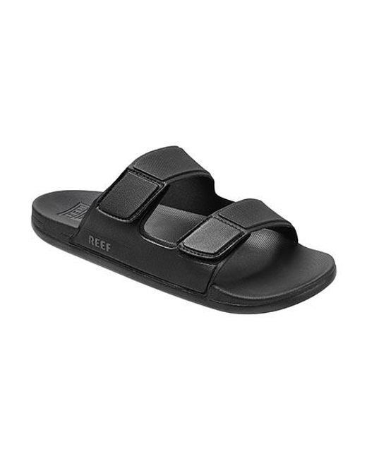 Reef Black Cushion Slide Tradewind Rubber/Plastic for men