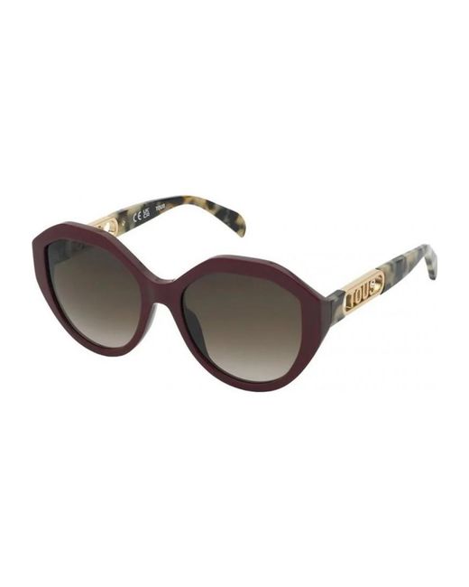 Tous Brown Stob90 55 5508La Sunglasses
