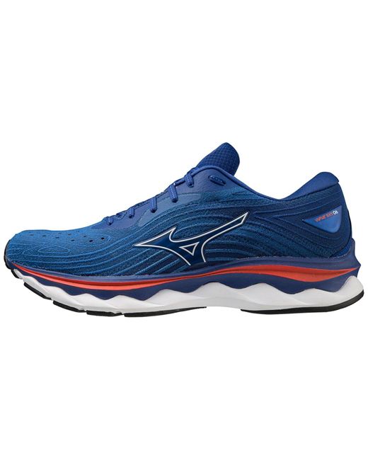 Mizuno Wave Sky 6 Herren Running Trainer in Blue für Herren