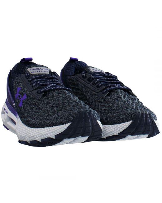 Under Armour Blue Hovr Mega 2 Clone Running Trainers