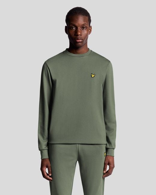 Lyle & Scott Sports Leichtes Sweatshirt in Green für Herren