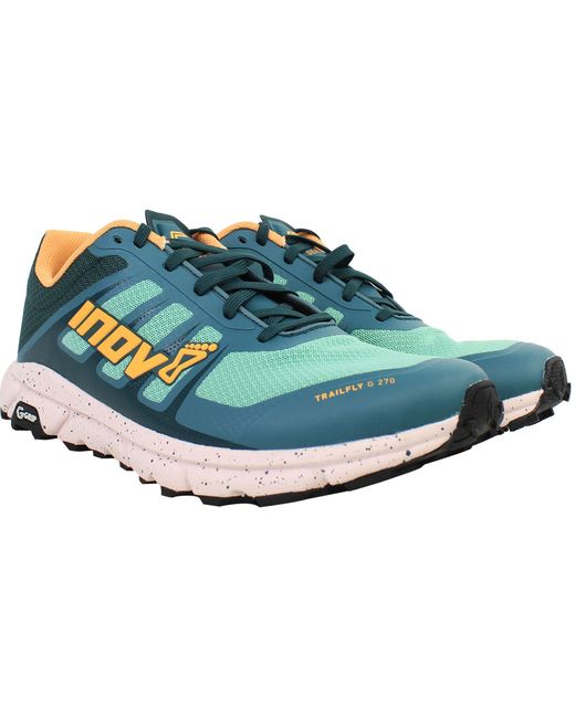 Inov-8 Blue Trailfly G 270 V2 Running Shoes