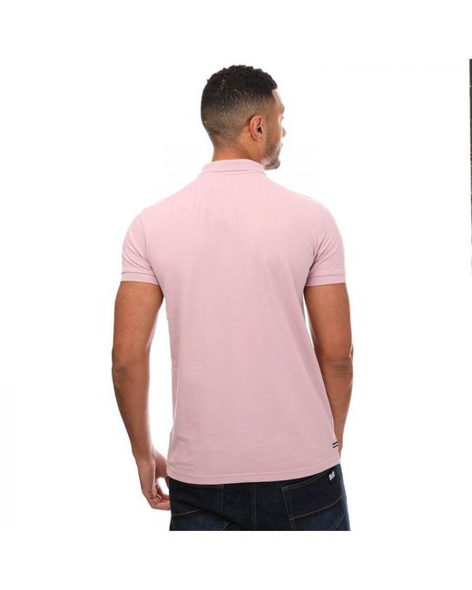 Weekend Offender Pink Topbuzz Polo Shirt for men