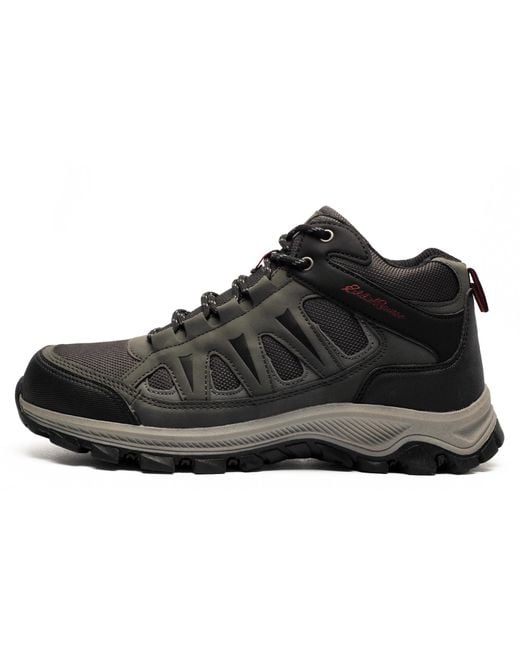 Eddie Bauer Black Smith Rock Walking Boots for men