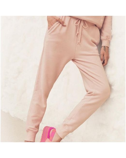 Ugg Pink Ugg Ericka Cotton Blend Relaxed Joggers Rosewater