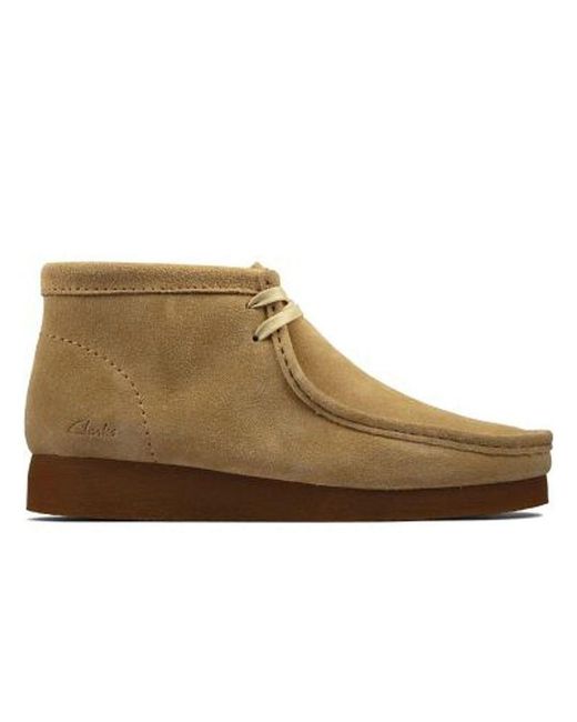 Clarks Natural Originals Wallabee Maple Boots for men