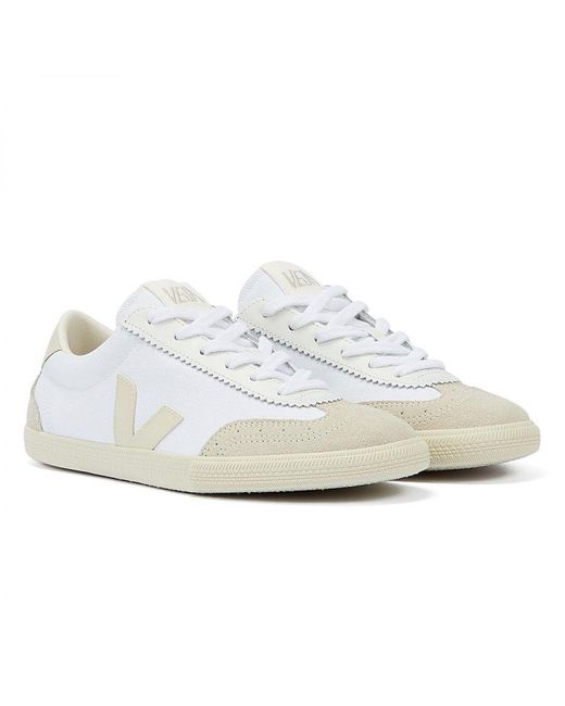 Veja White Volley /Pierre Trainers for men